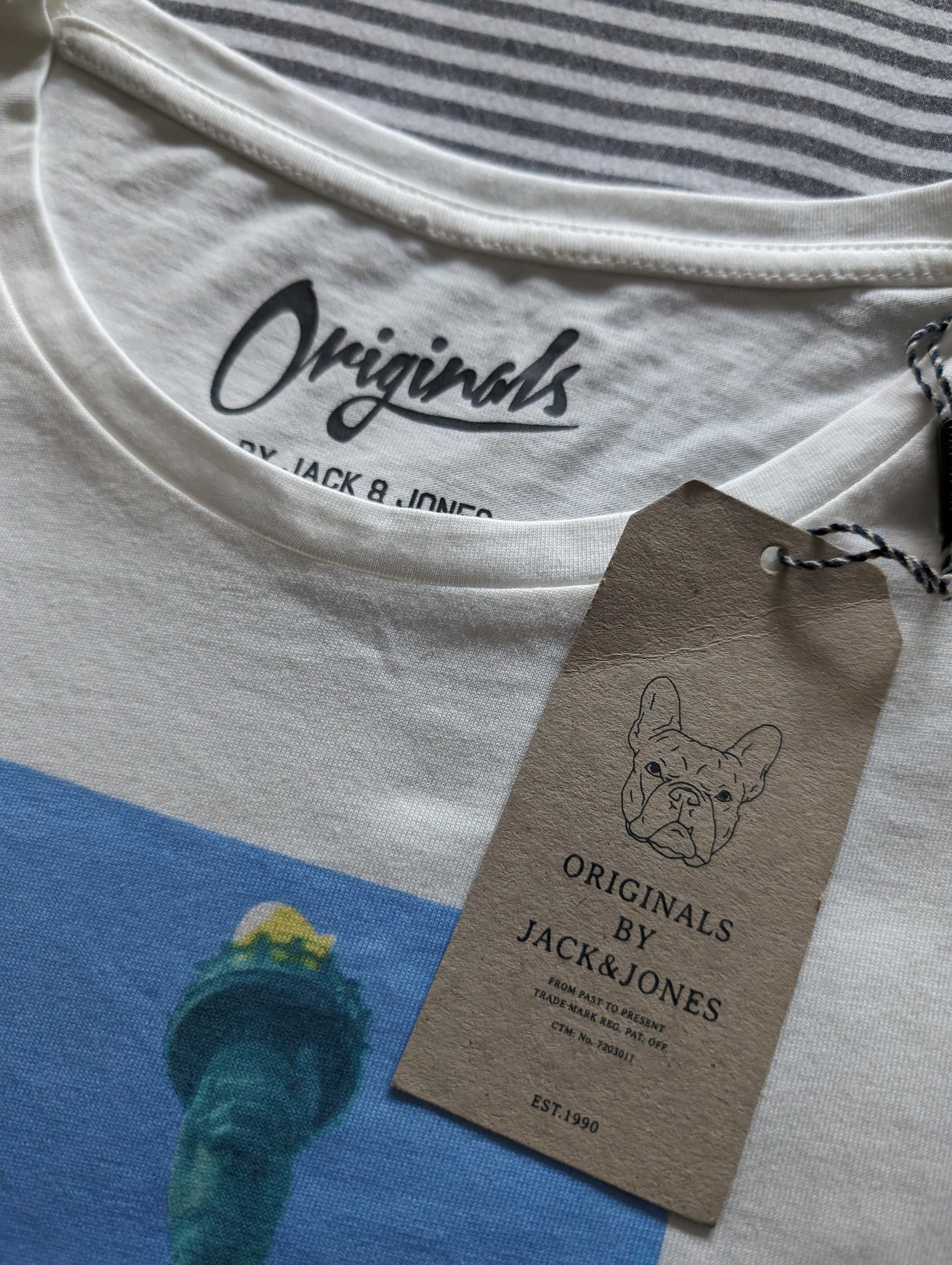 T-Shirt Jack & Jones Originals Branca M