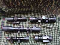Miras/scopes/Redots  Bushnell, Leupold, Discovery, Walther, Diana