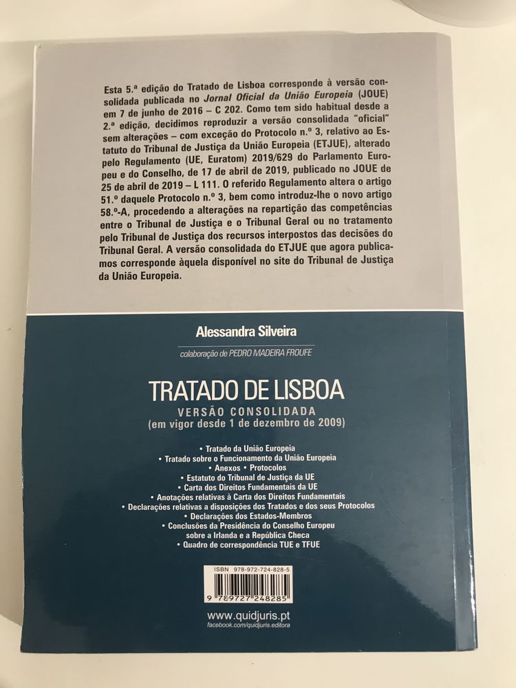 Tratado de Lisboa - Alessandra Silveira