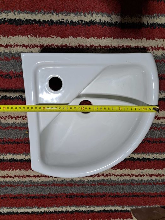 Раковина кутова нова