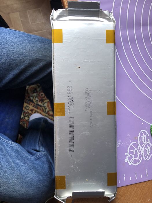 Продам аккумулятор li ion cell 60 ah 3.63v