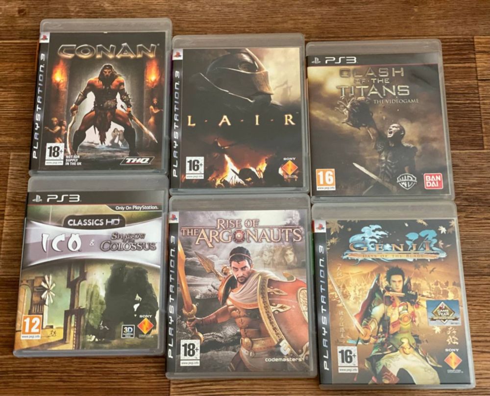 Ігри Sony PlayStation 3: God of War, Resident Evil, Metro, Doom, ICO