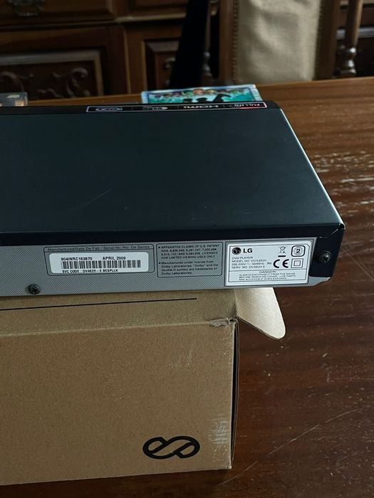 Leitor de dvd LG DVX482H