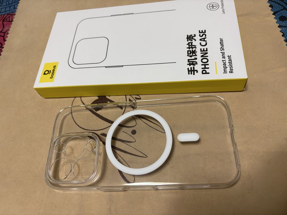 Capa com Magsafe para iphone 16 Pro Max Baseus