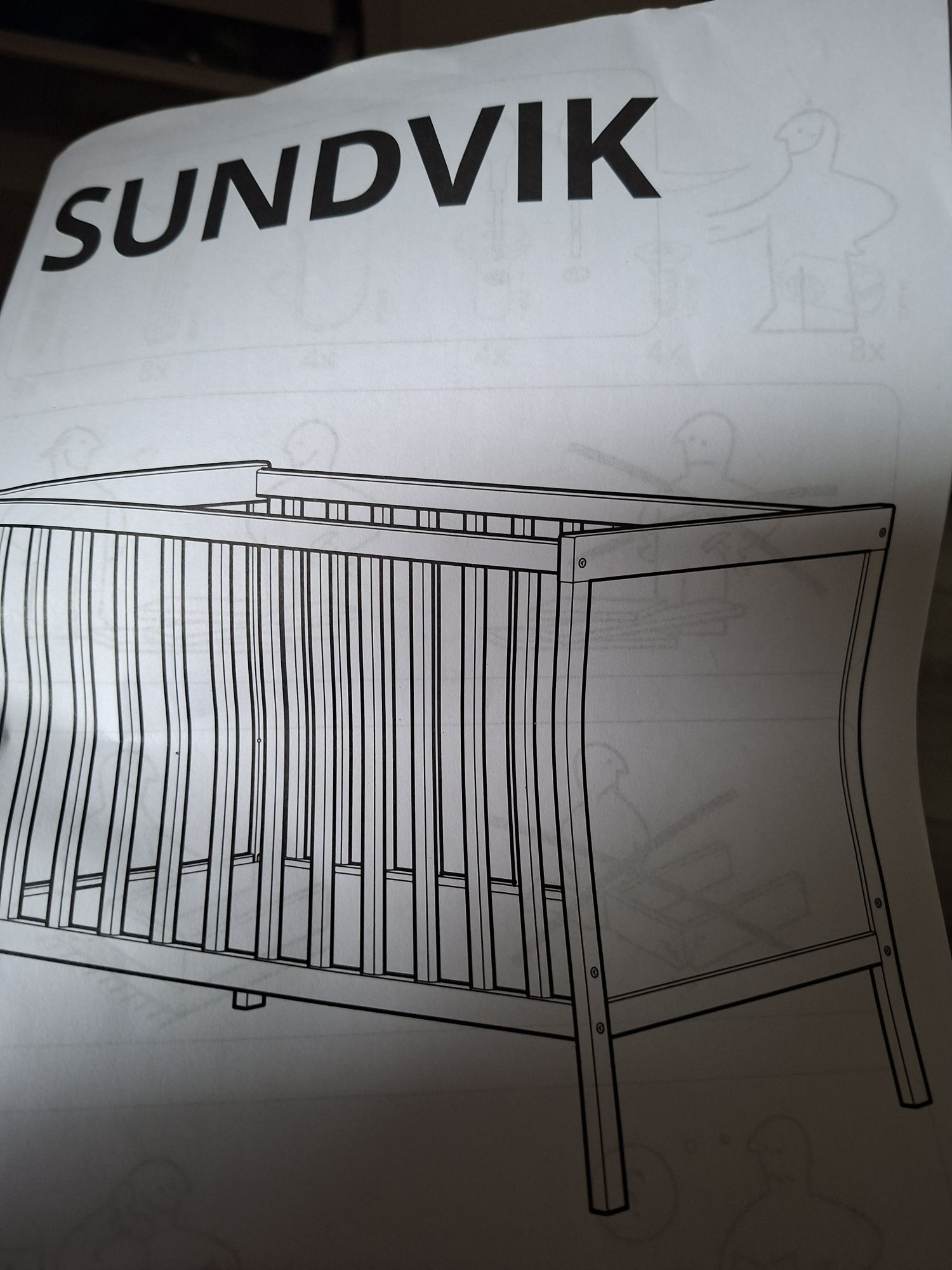 Łóżeczko dla dziecka SUNDVIK