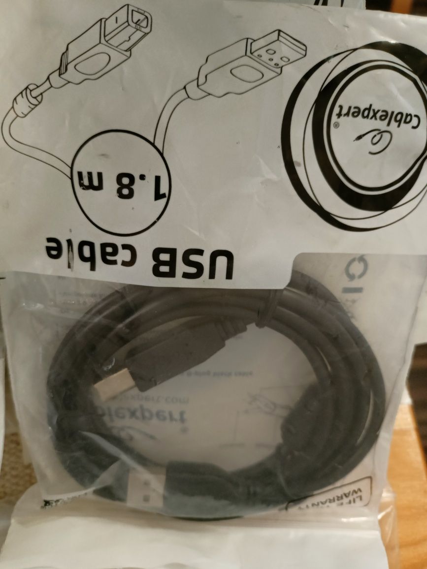 Promocja.Kable,przewody, przejściówki Display port USB, RJ 45 itp...