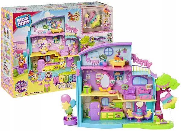 Moji pops, house party, shopkins, moji pops, яхта, фігурки, домик,