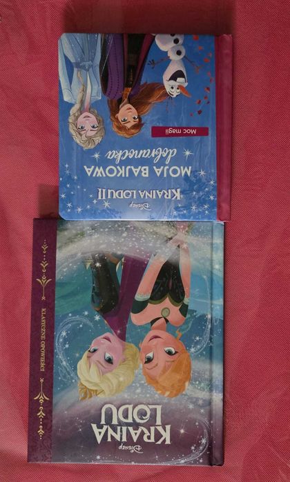 2 książeczki "Kraina Lodu"