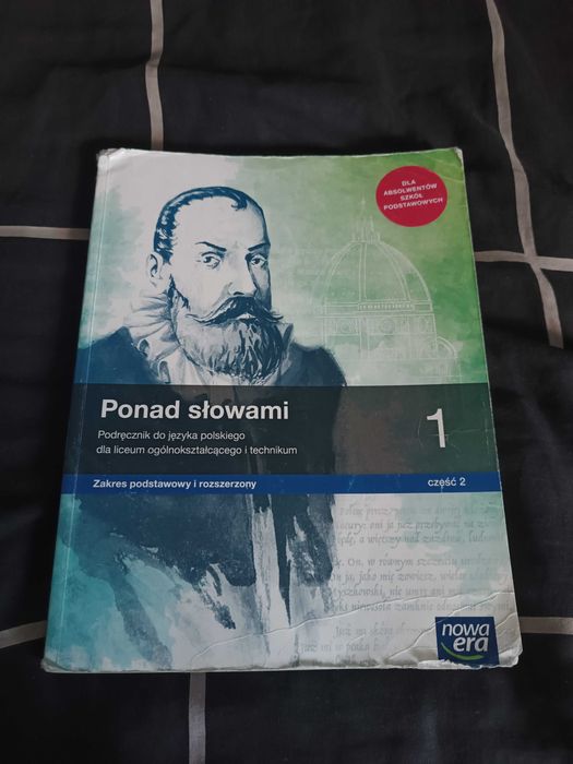 Podręcznik "Ponad słowami" język polski klasa 1 część 2