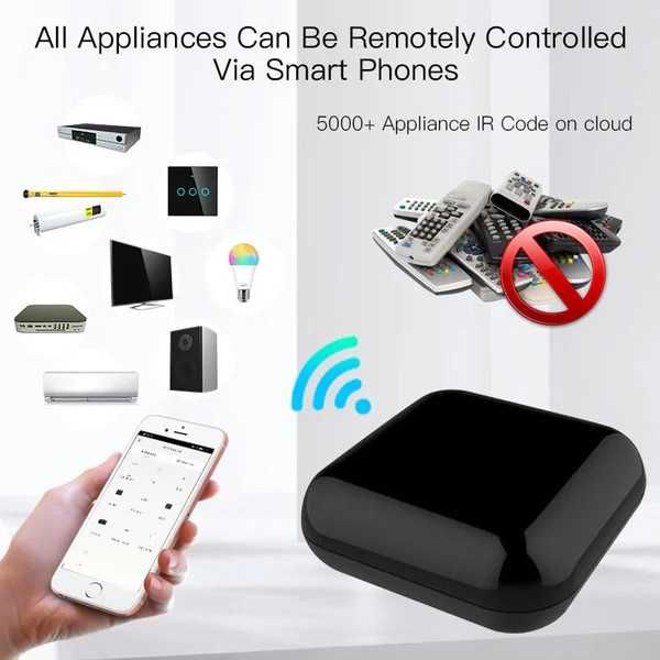 MOES - Controlador IR+RF remoto inteligente