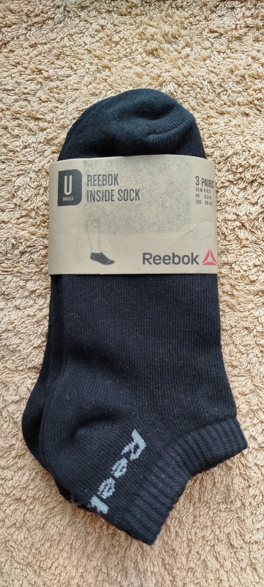 Шкарпетки носки Reebok unisex оригінал р.М  -2 пари