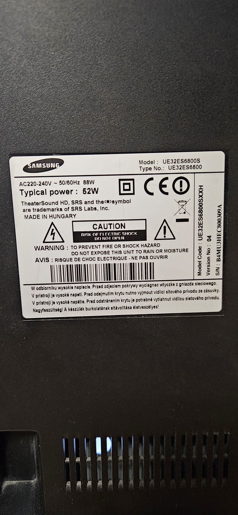 TV 32 cale Samsung