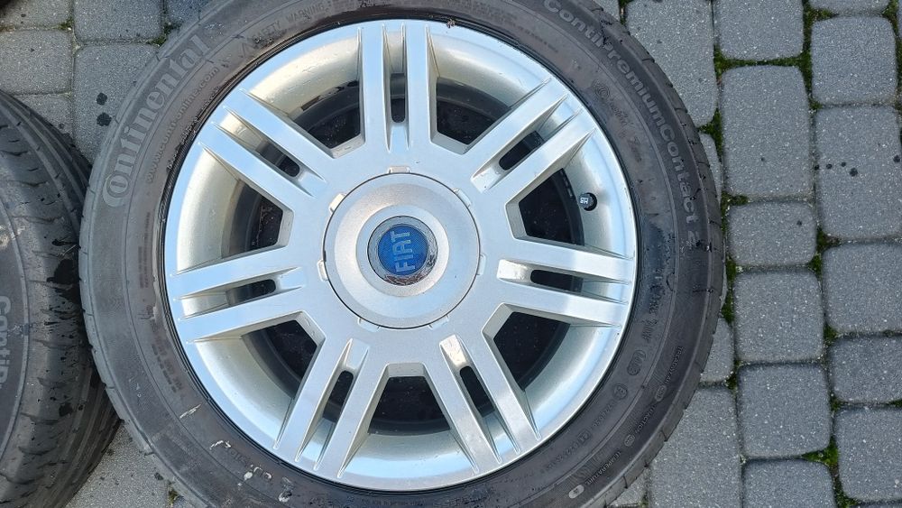 Felgi16 4*98 oryg Fiat opona lato 7,5mm kpl