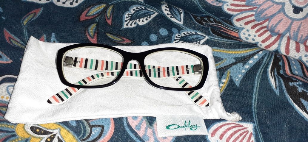 Okulary OAKLEY OX oprawki korekcyjne czarne kujonki