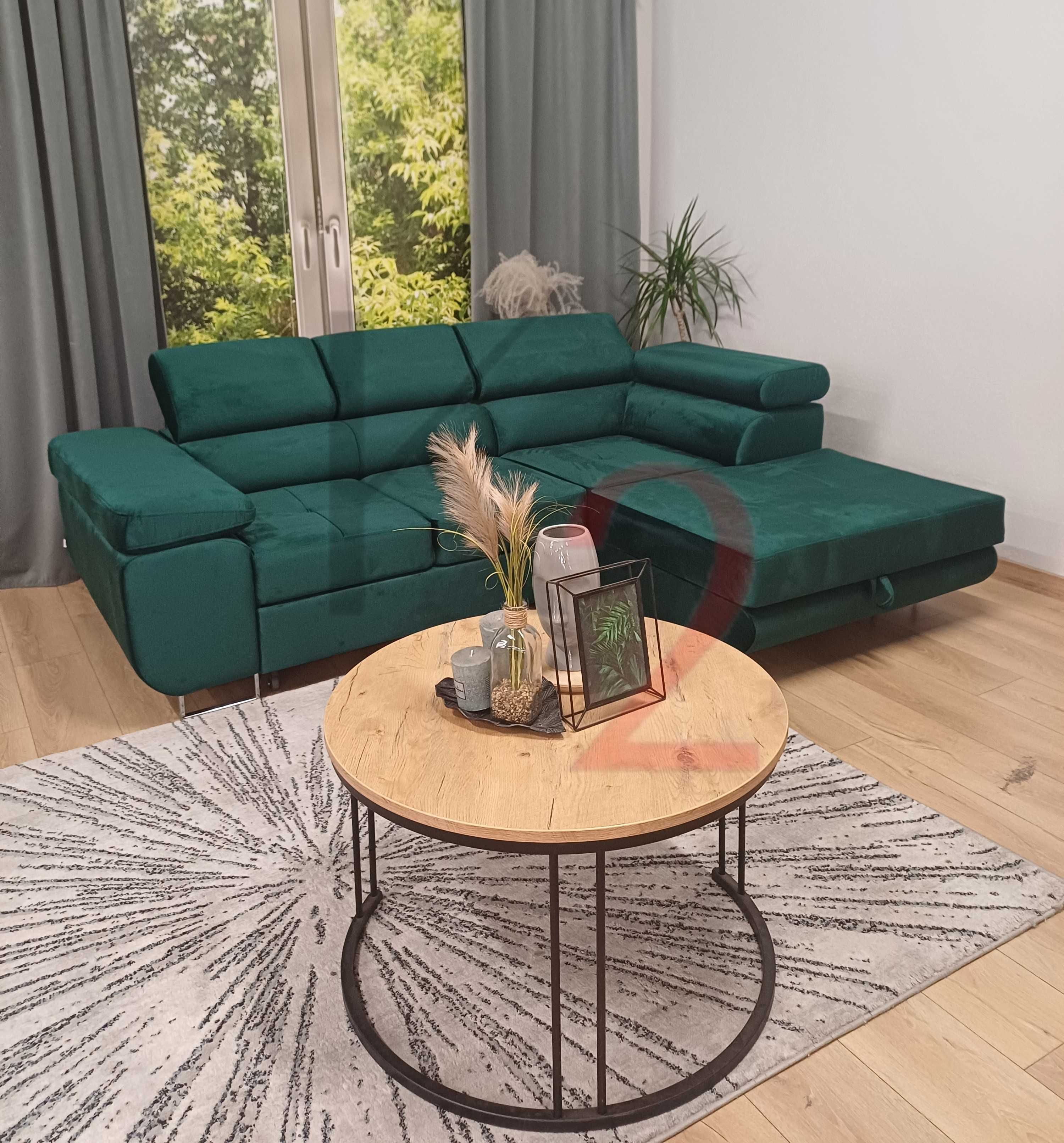 Narożnik ALEX MINI, rogówka, USB rozkładana kanapa sofa +GRATIS