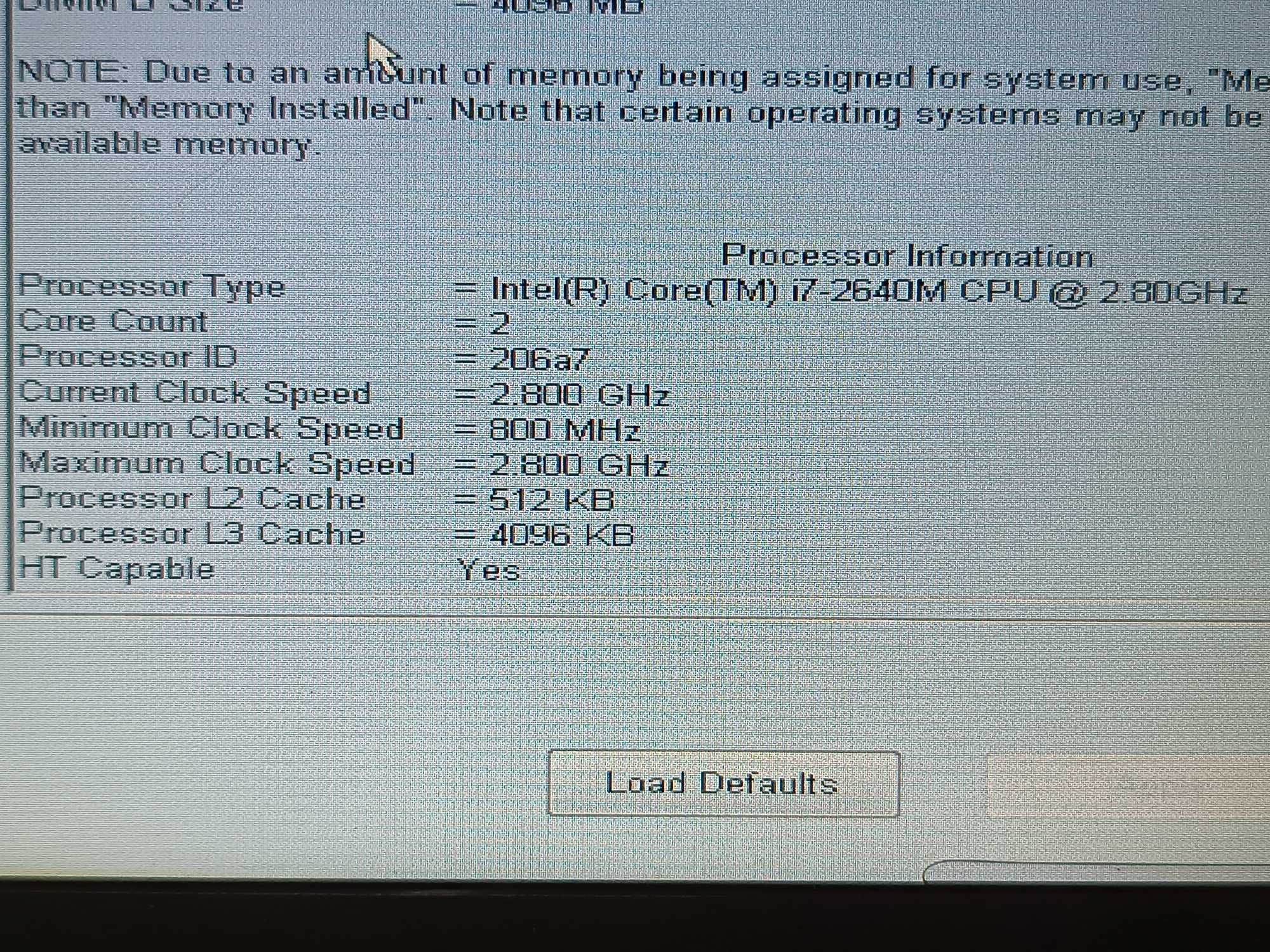 Процесор Intel Core i7-3540m, i7-620m для ноутбука
