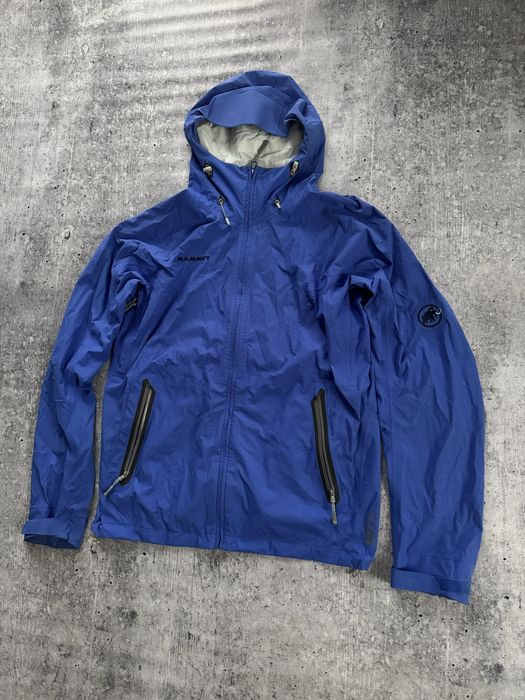 Куртка ветровка Mammut gore tex с капюшоном на мембране