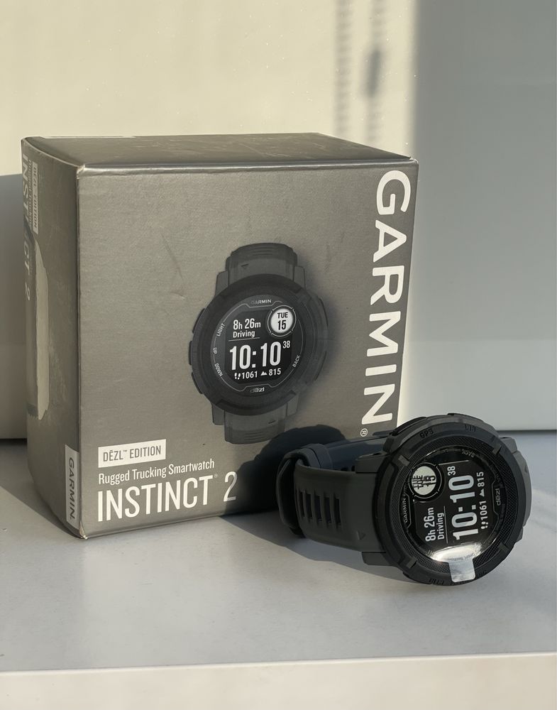 Смарт-годинник Garmin Instinct 2 графітовий (Новий)