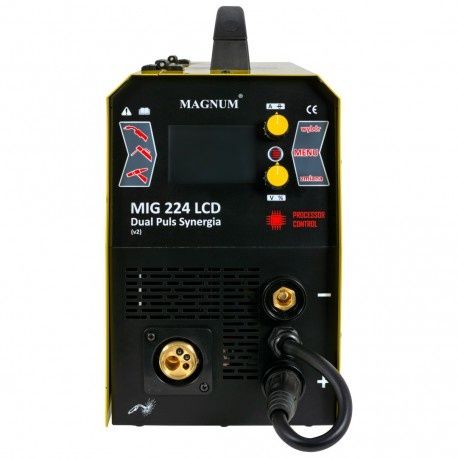 Spawarka migomat półautomat MIG MMA Tig MAGNUM 224 LCD Dual puls
