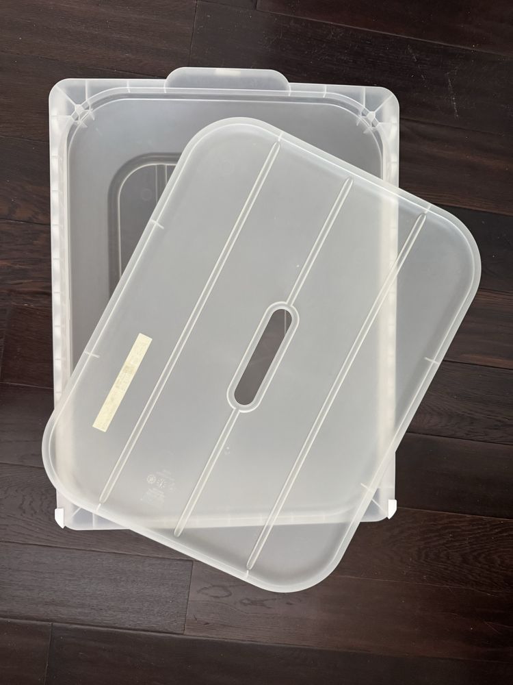 IKEA KOMPLEMENT Wysuwany pojemnik z pokrywą