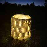 Lampion z makramy