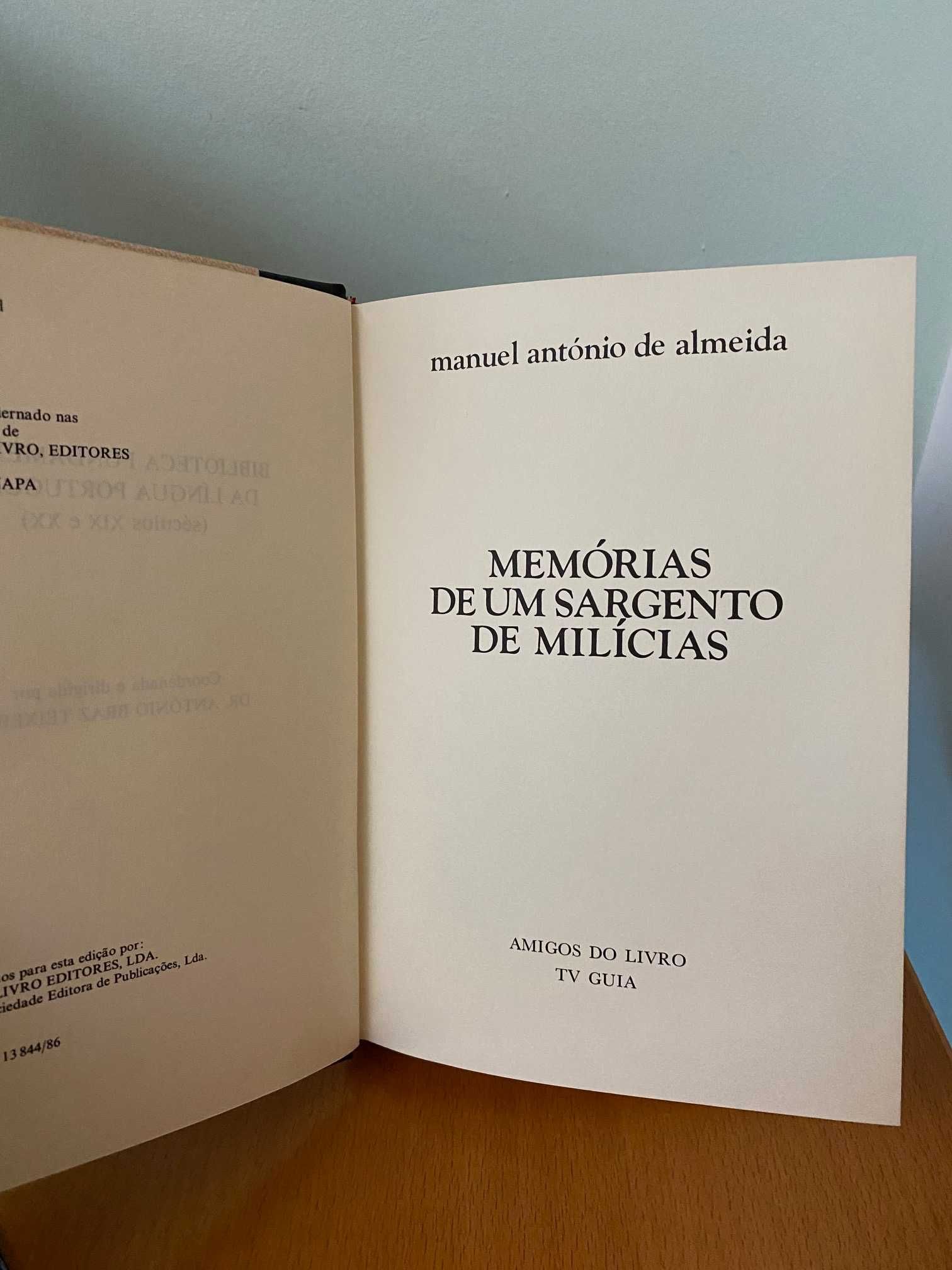 Memórias de um Sargento de Milícias - Manuel António de Almeida