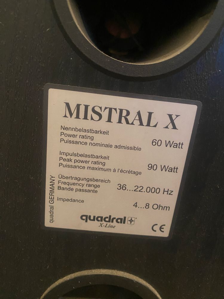 Kolumny quadral mistral X