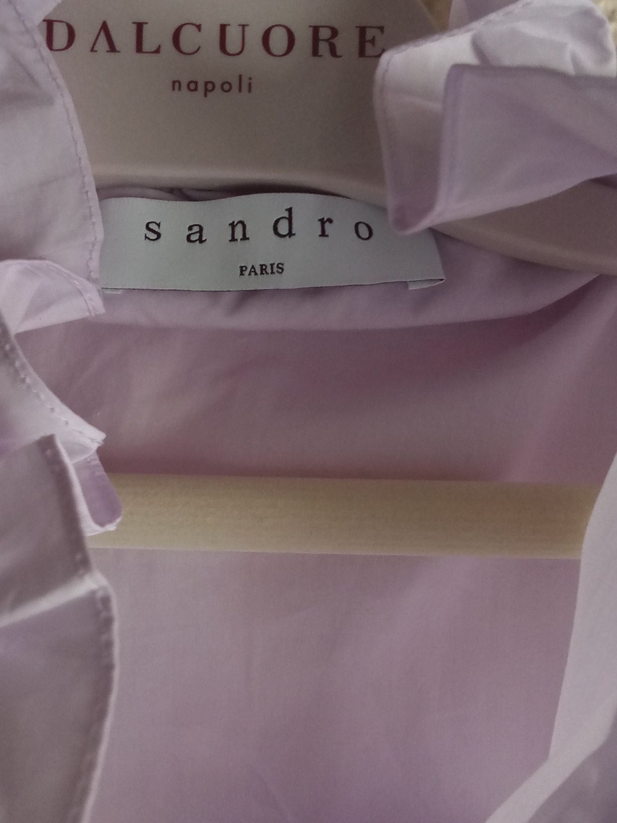 Camisa lilás Sandro Paris L