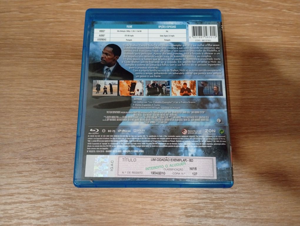 Um cidadão exemplar Blu-ray
