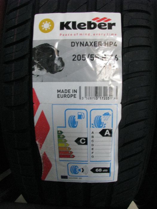 Opony Letnie 205/55r16 Kleber Dynaxer HP4 Nowe!