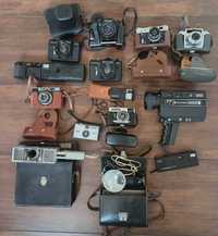 aparaty foto - zabytkowe: Zenit, Kiev, Rapid, Smena, Agfa