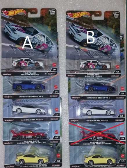 Coleção Hotwheels premium Montain drifters