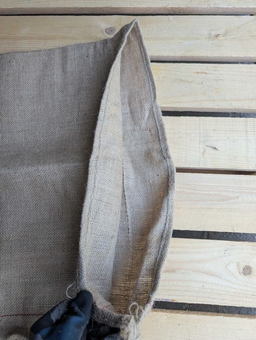 Tkanina jutowa 320g/m2, WOREK JUTOWY 100x55cm