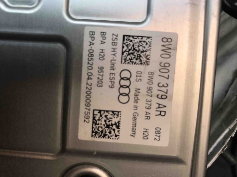 Блок управління АБС Ауді A4B9, A5, Q5 рестал 2020-2024р. 8W0907379AR