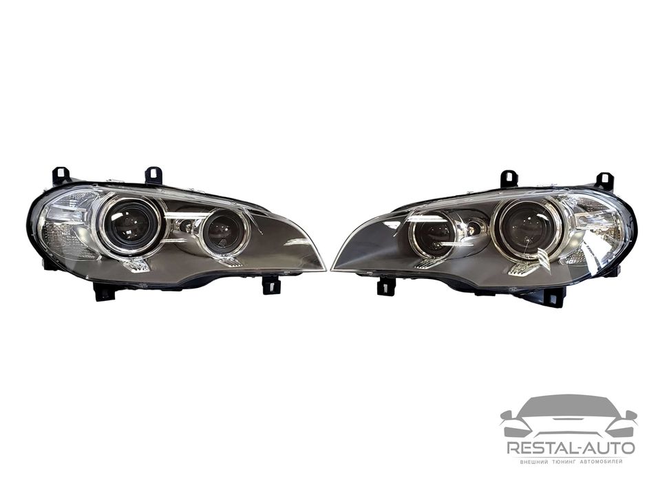 Передние Фары на BMW X5 E70 10-13г Bi-Xenon No Adaptive Европа bmw e70