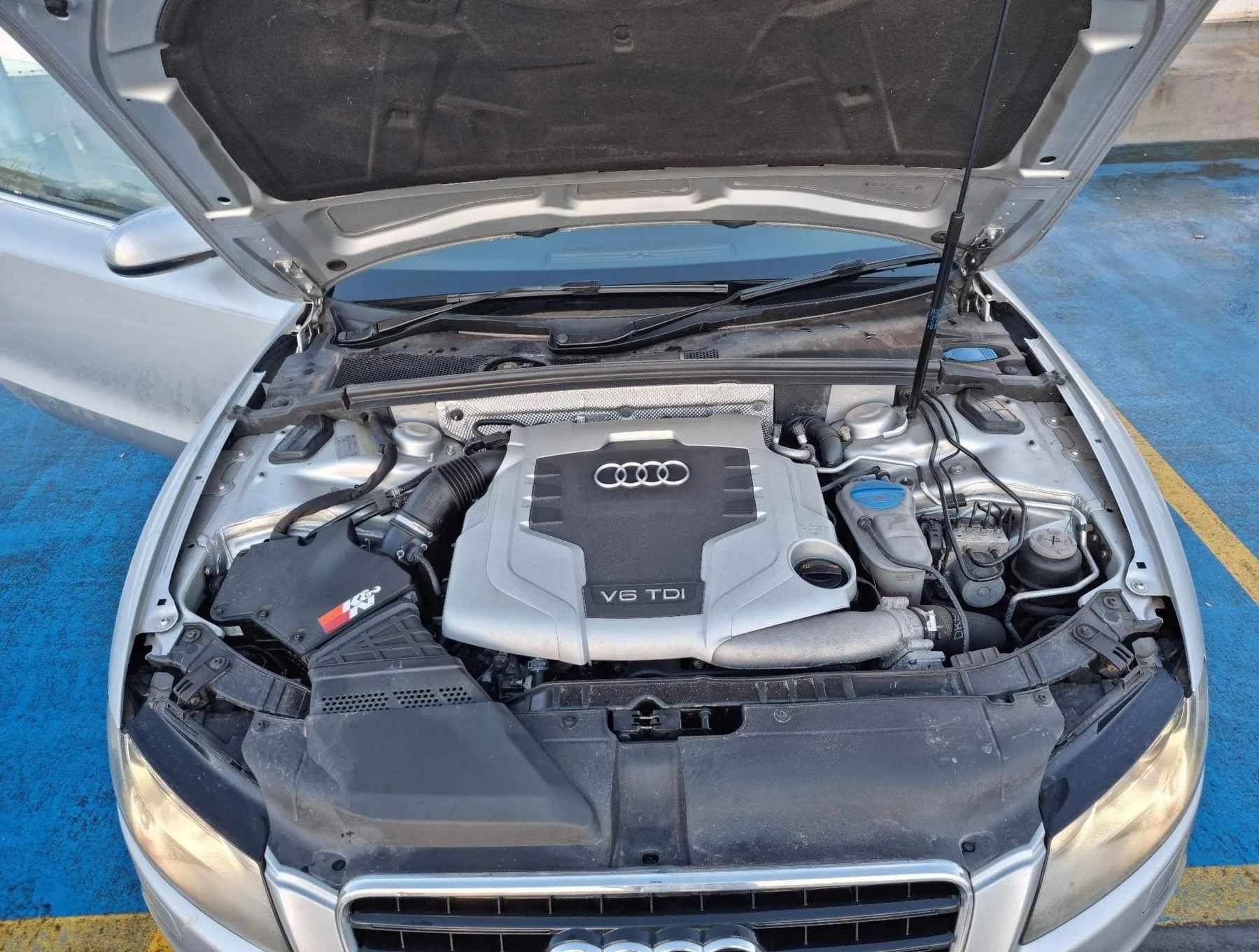 Audi A5 sline  3.0 tdi CCWA chip 300km, LX7W na części