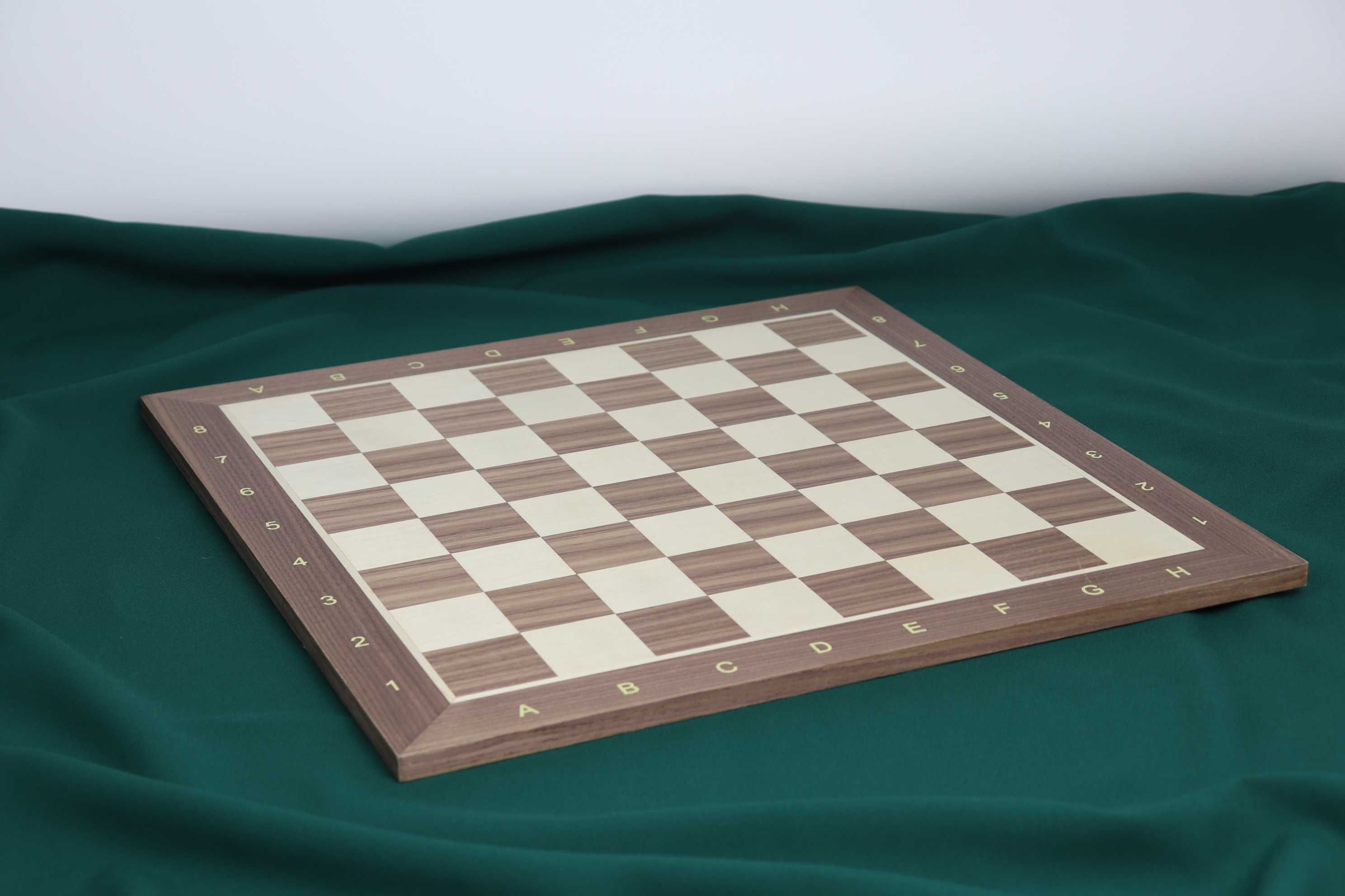 Deska szachowa szachownica drewno orzech jawor