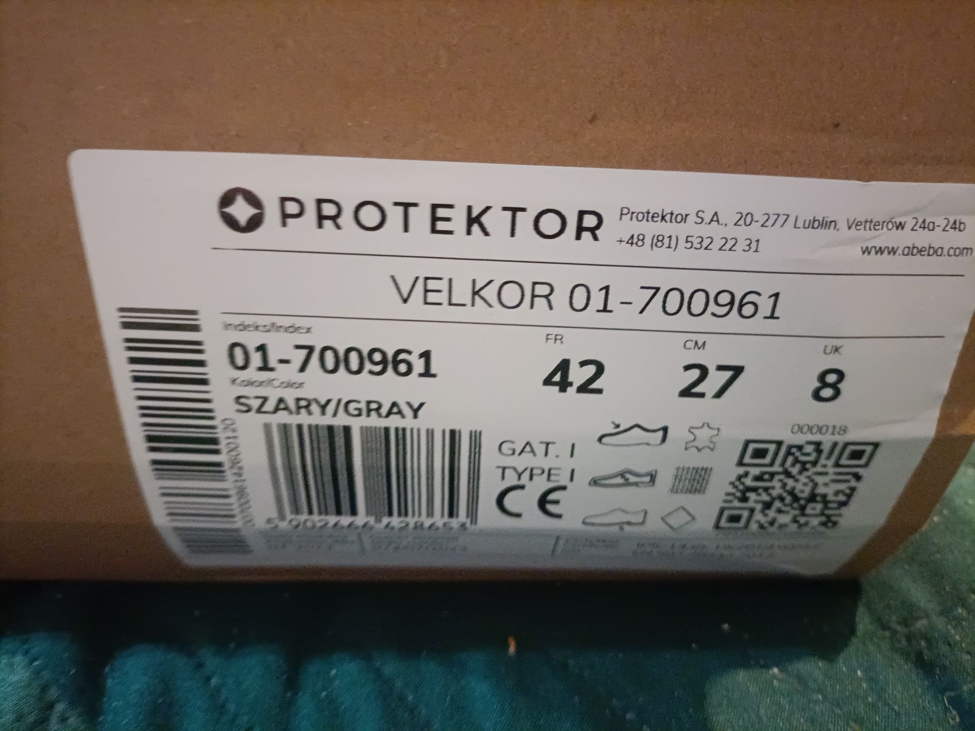 Sprzedam buty Sandały Zawodowe PROTEKTOR VELKOR BHP O1 r. 42