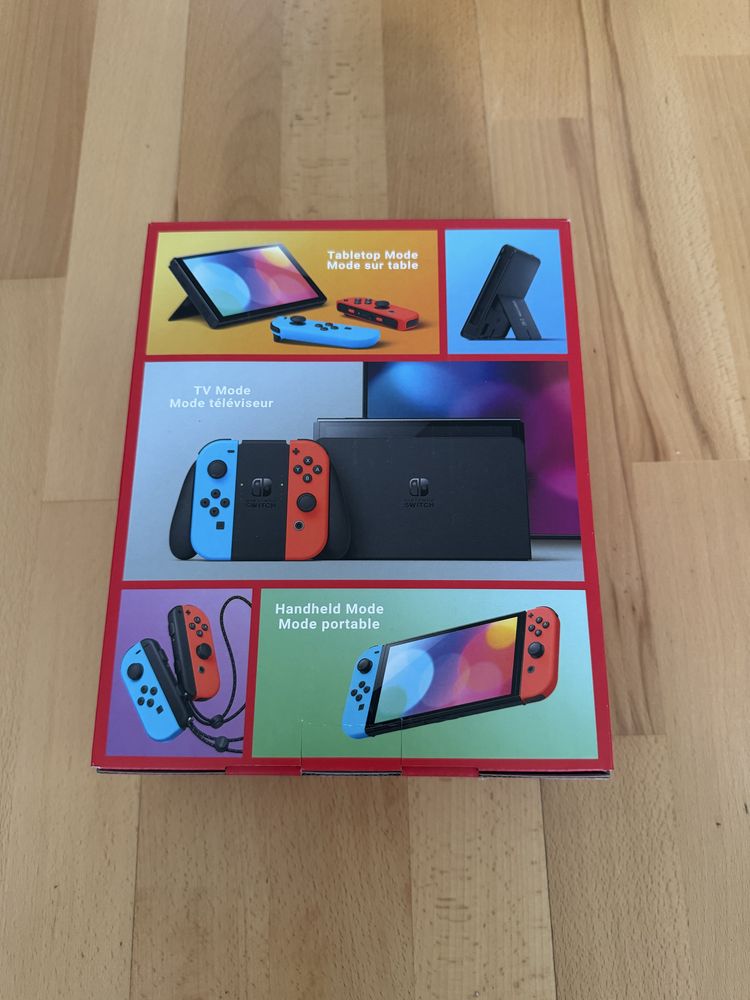 NINTENDO Switch Oled Czerwono-niebieska