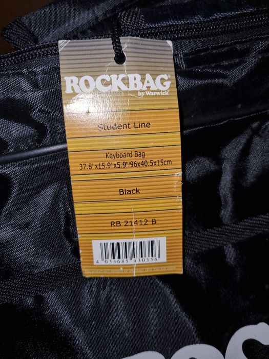 Pokrowiec Rockbag na keyboard,  93 x 38 x 15 cm  RB 21414 B    futerał