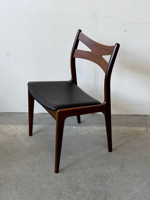 Krzesło tekowe, Dania lata 60/70, mid-c, vntg