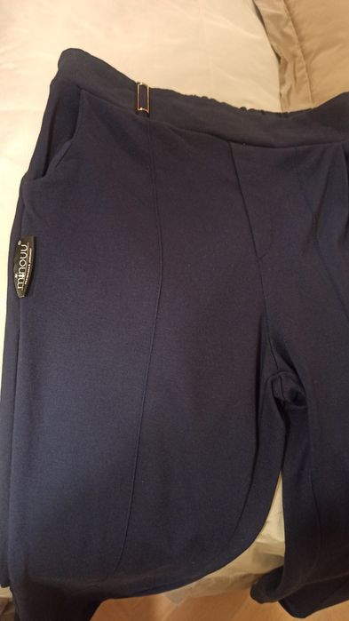 Spodnie damskie granatowe