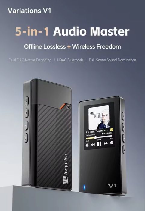 mp3 плеєр hifi dac Bluetooth трансмітер Новий