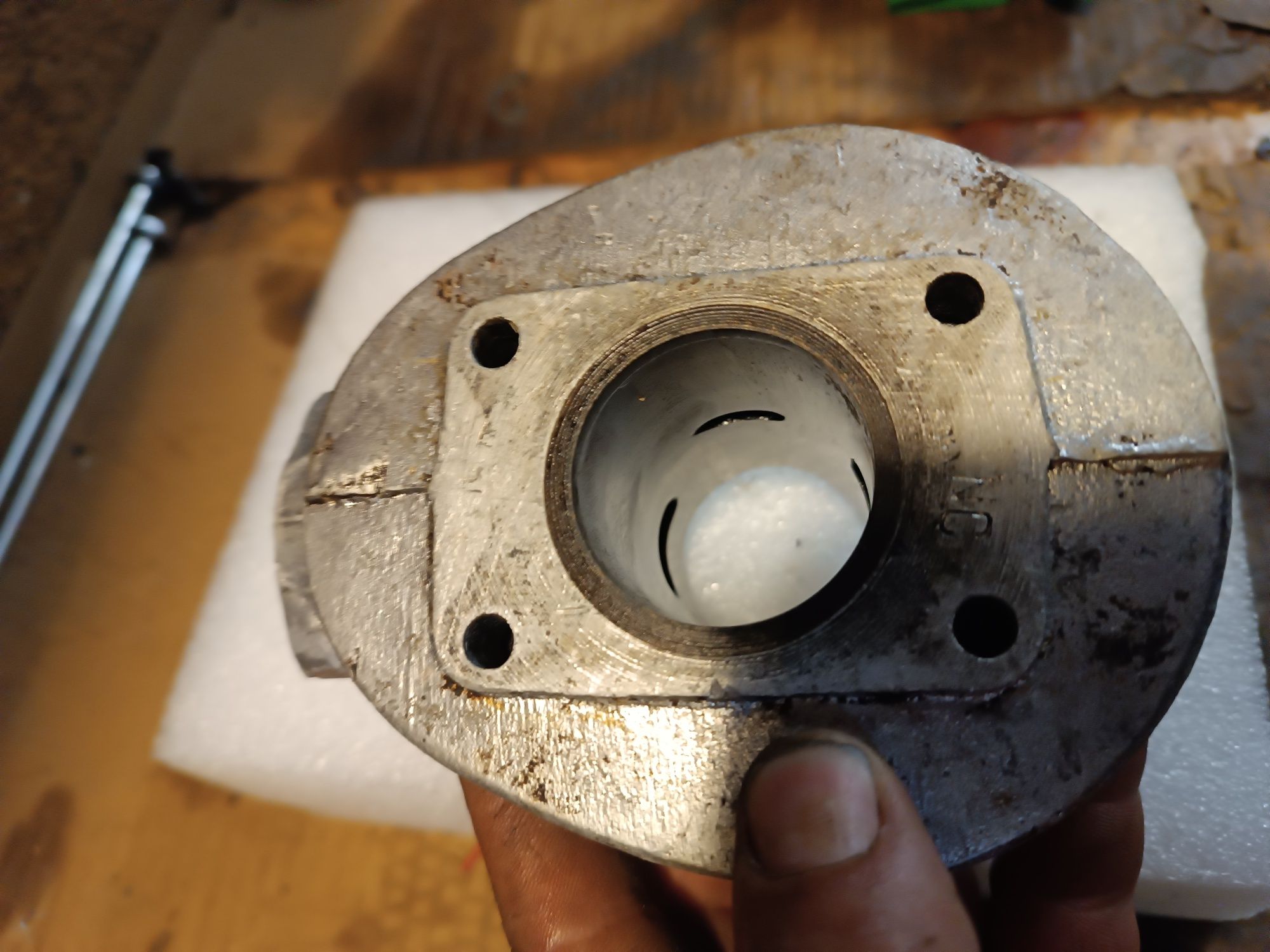 Cylinder głowica komar s38 jajko