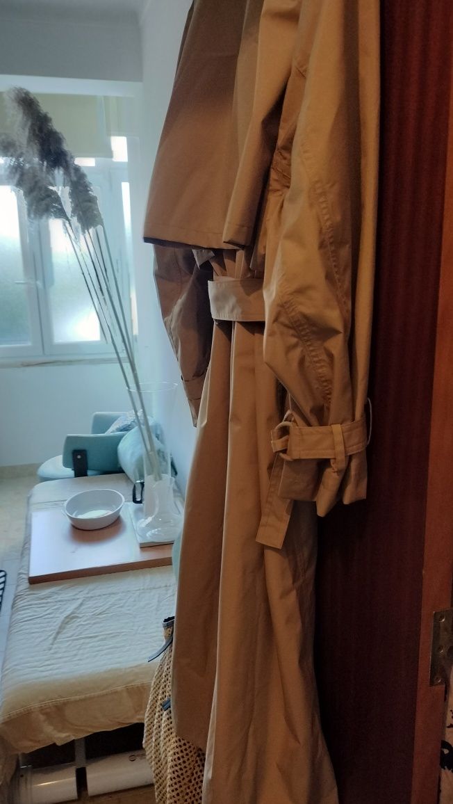 Gabardina  look Max Mara  xl tamanho 44