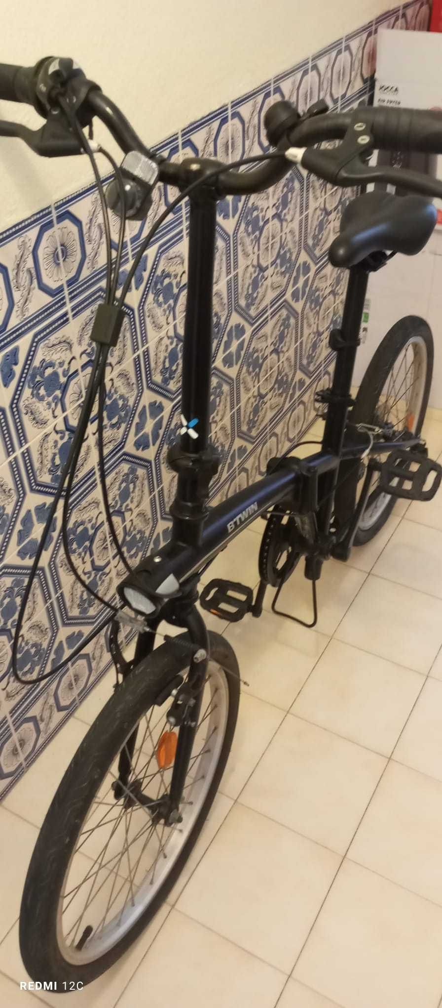 Bicicleta BTWIN Dobrável