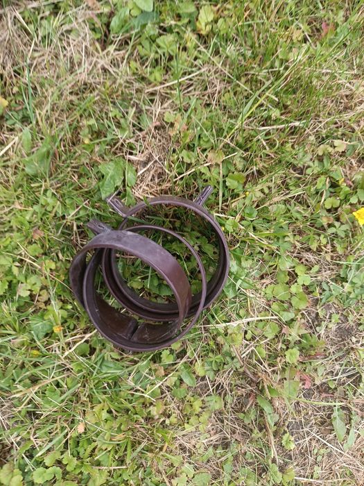 Rura spustowa 100 , brązowa