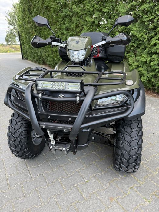 Suzuki KingQuad 750Axi 4x4 Blokada*alufelgi*kufer-hak grizzly can am