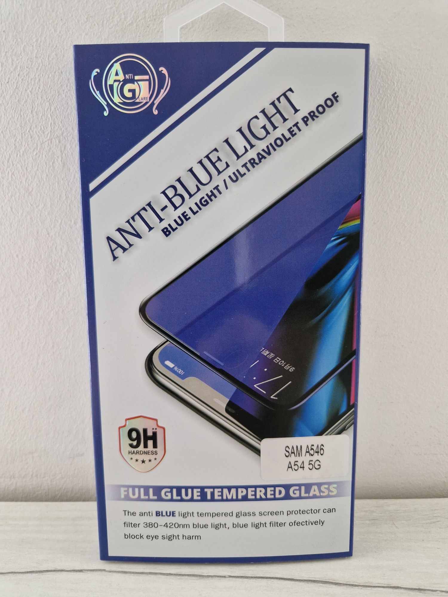 Hartowane szkło Anti-Blue Full Glue do Samsung Galaxy A54 5G