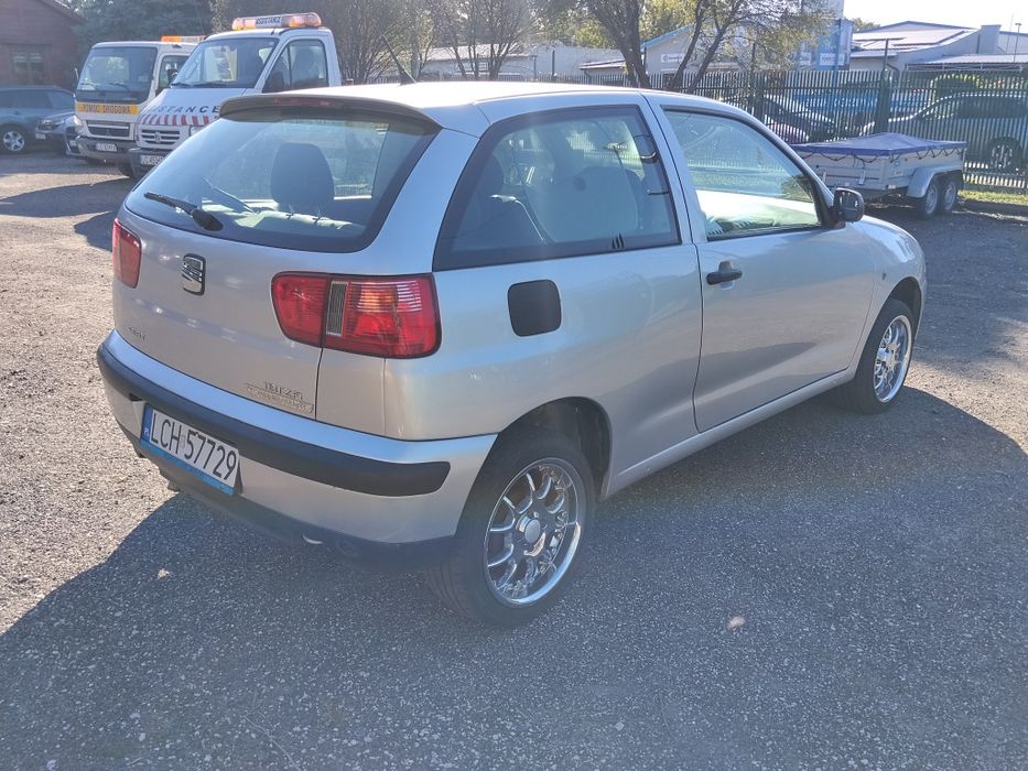 Seat Ibiza 1.4 Benz+Gaz 2002r. Sprawny,jeżdżący Aktualne opłaty